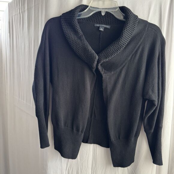 Banana Republic Women’s Black Cardigan Bundle Size S 2 Pieces Preppy Academia - Picture 2 of 16